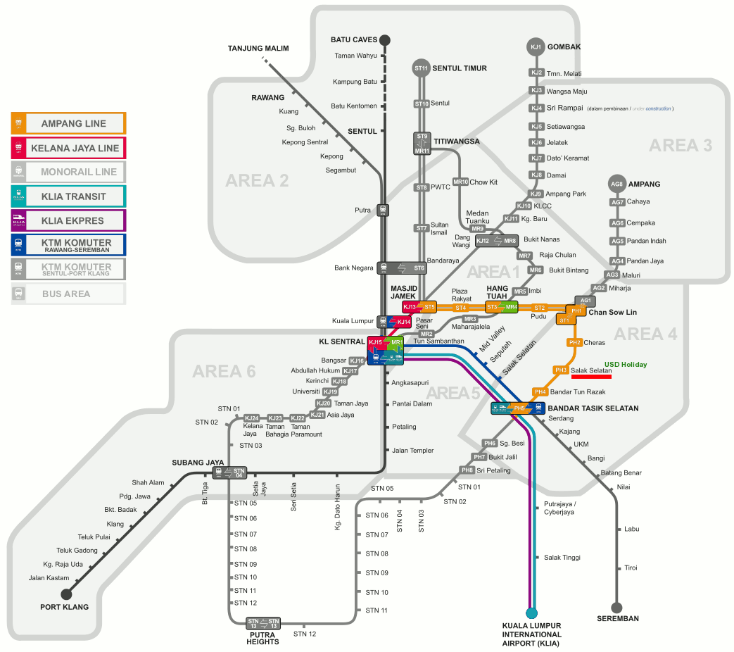 KL transportation map