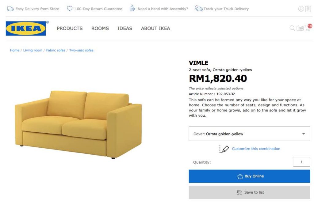 ikea online shopping malaysia